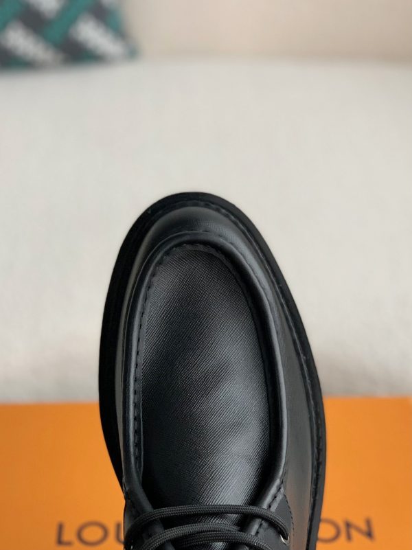 「#2256」Louis Vuitton Men's Leather Shoes - Image 8
