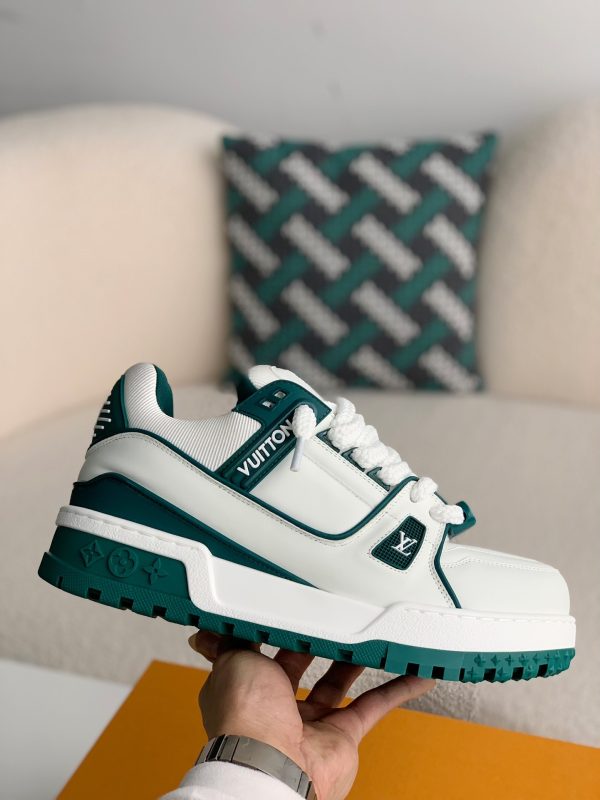 「#2393」LOUIS VUITTON TRAINER MAXI  SNEAKERS - Image 5