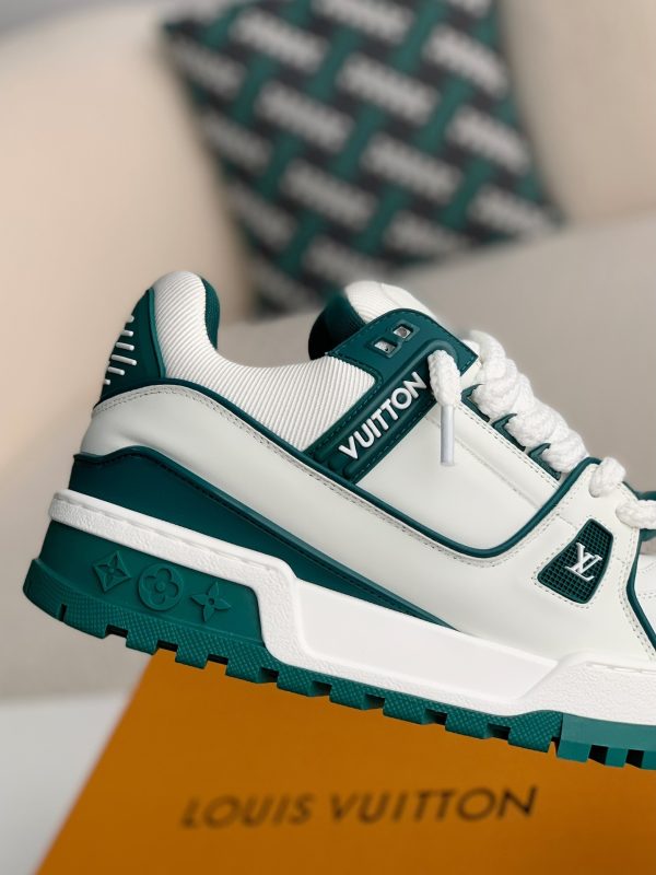 「#2393」LOUIS VUITTON TRAINER MAXI  SNEAKERS - Image 6