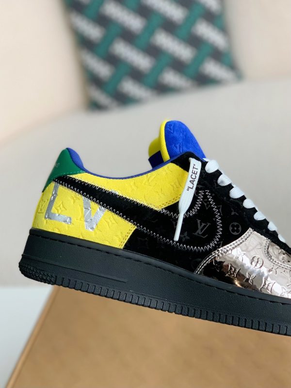 「#315」LOUIS VUITTON × NIKE AIR FORCE 1 Sneaker - Image 7