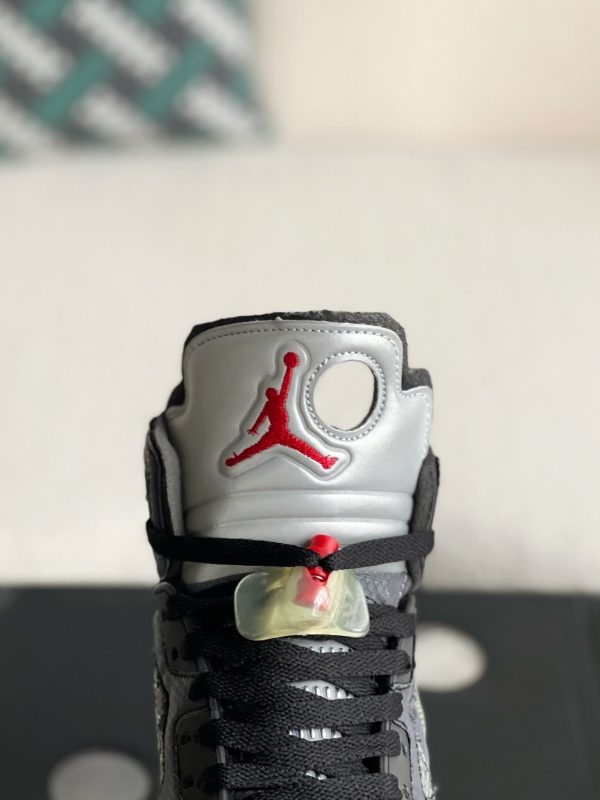 ¡¸#2614¡¹OFF_WHITExJordan Air Jordan 5 Retro SP High-top basketball shoes - Image 10