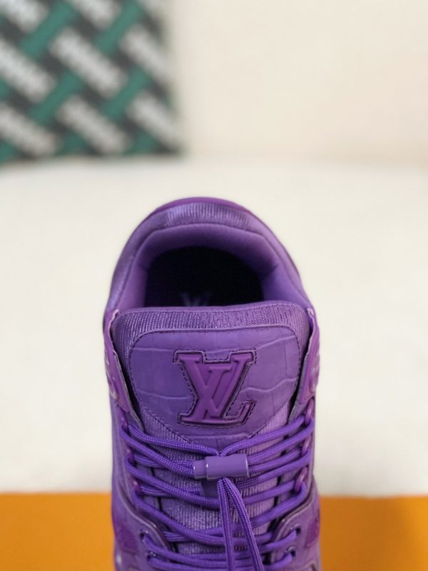 「#2738」LOUIS VUITTON TRAINER MAXI  SNEAKERS - Image 8