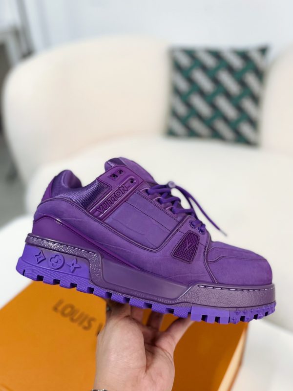 「#2738」LOUIS VUITTON TRAINER MAXI  SNEAKERS - Image 6