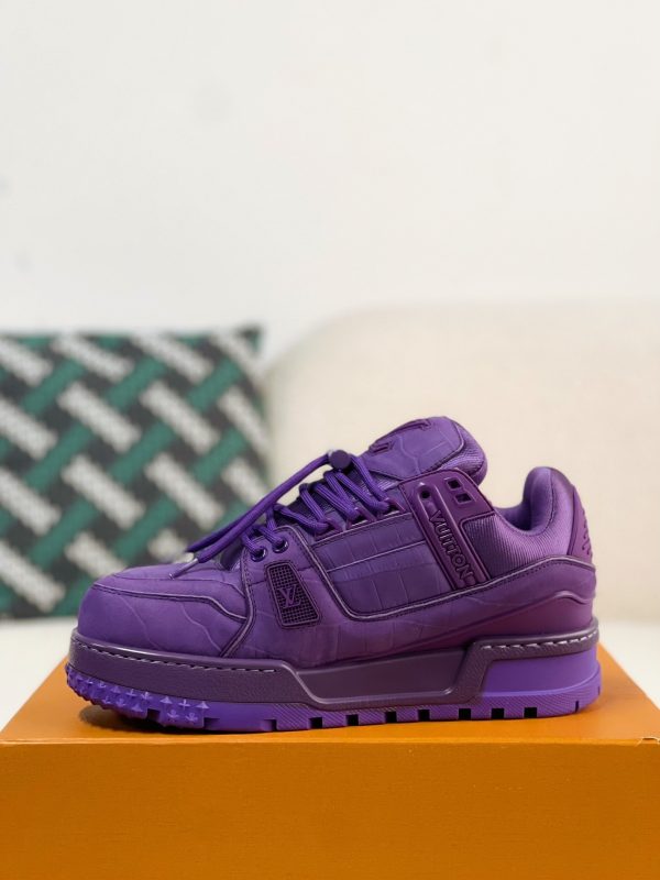 「#2738」LOUIS VUITTON TRAINER MAXI  SNEAKERS - Image 4