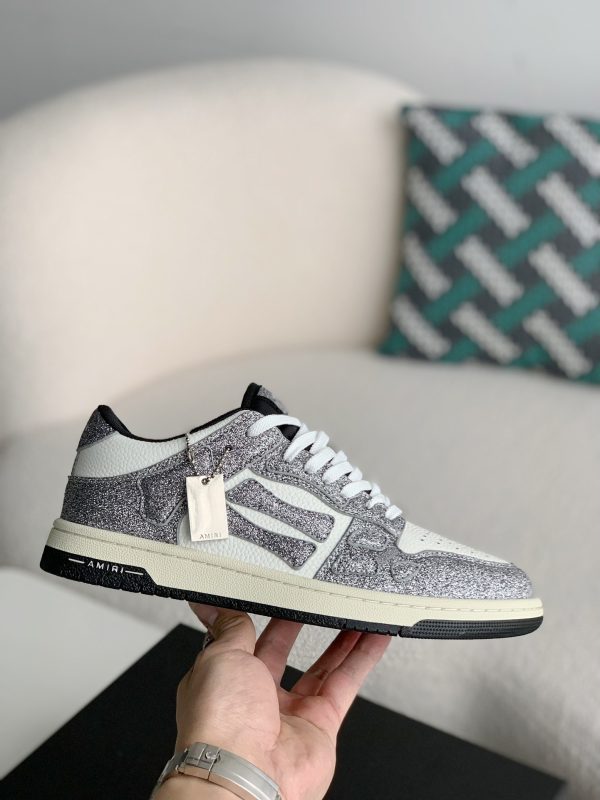 ¡¸#2784¡¹Amiri Bone Sneakers - Image 6