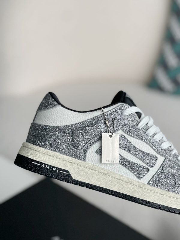 ¡¸#2784¡¹Amiri Bone Sneakers - Image 7