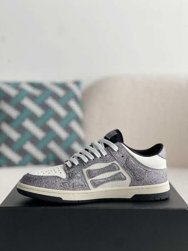 ¡¸#2784¡¹Amiri Bone Sneakers - Image 4