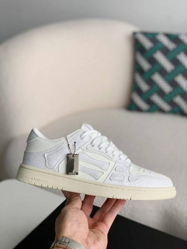 ¡¸#2785¡¹Amiri Bone Sneakers - Image 6