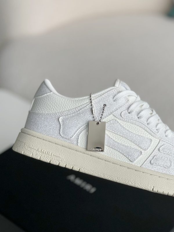 ¡¸#2785¡¹Amiri Bone Sneakers - Image 7