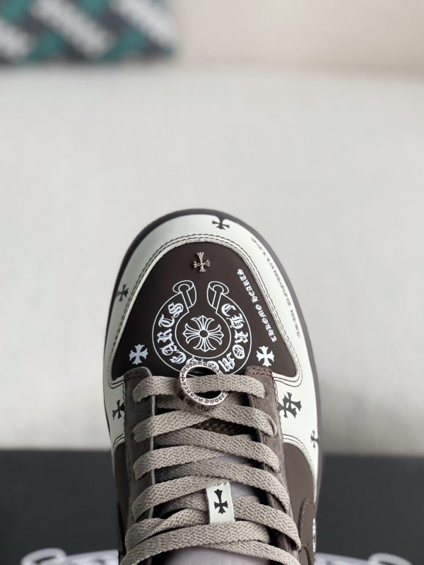 ¡¸#2804¡¹Chrome Hearts x Nike Dunk Low Sneakers - Image 9