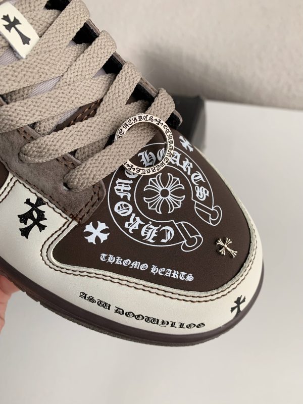 ¡¸#2804¡¹Chrome Hearts x Nike Dunk Low Sneakers - Image 10