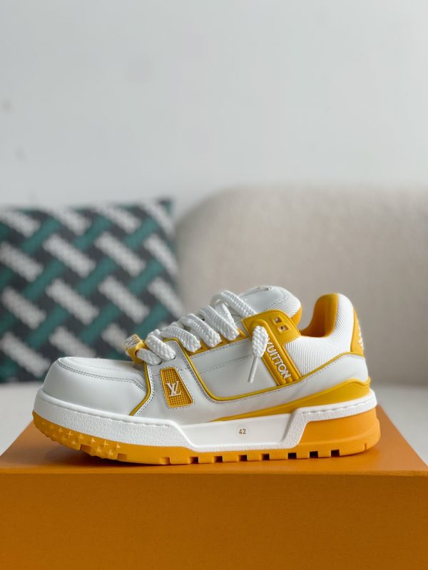 「#2805」LOUIS VUITTON TRAINER MAXI  SNEAKERS - Image 4