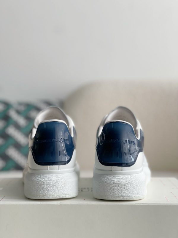 ¡¸#521¡¹Alexander McQueen MQ Jelly Dark Blue Tail Sneakers - Image 3