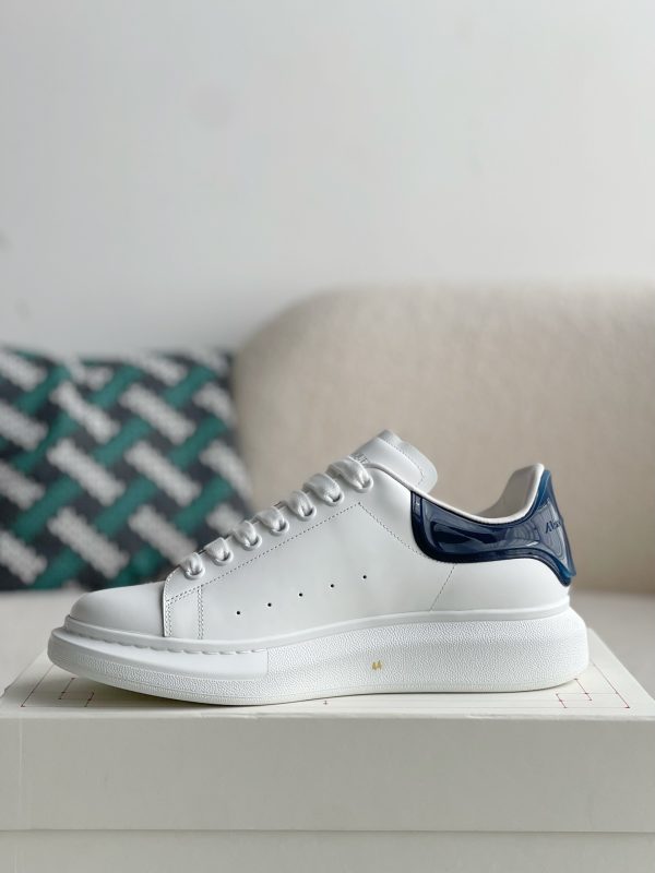 ¡¸#521¡¹Alexander McQueen MQ Jelly Dark Blue Tail Sneakers - Image 4
