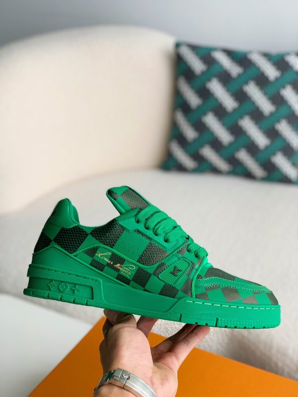 「#2827」LOUIS VUITTON TRAINER MAXI  SNEAKERS - Image 6