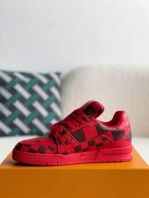 「#2828」LOUIS VUITTON TRAINER MAXI  SNEAKERS - Image 4