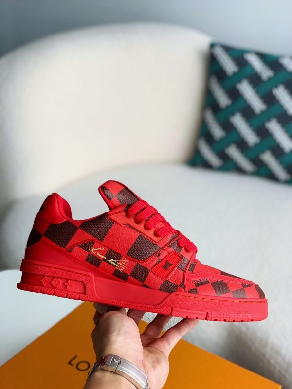 「#2828」LOUIS VUITTON TRAINER MAXI  SNEAKERS - Image 6