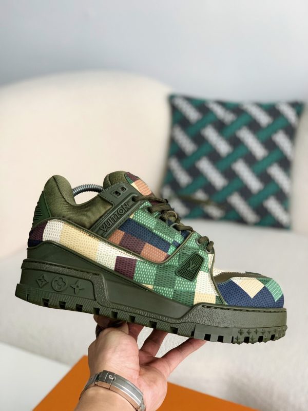 「#2834」LOUIS VUITTON TRAINER MAXI  SNEAKERS - Image 6