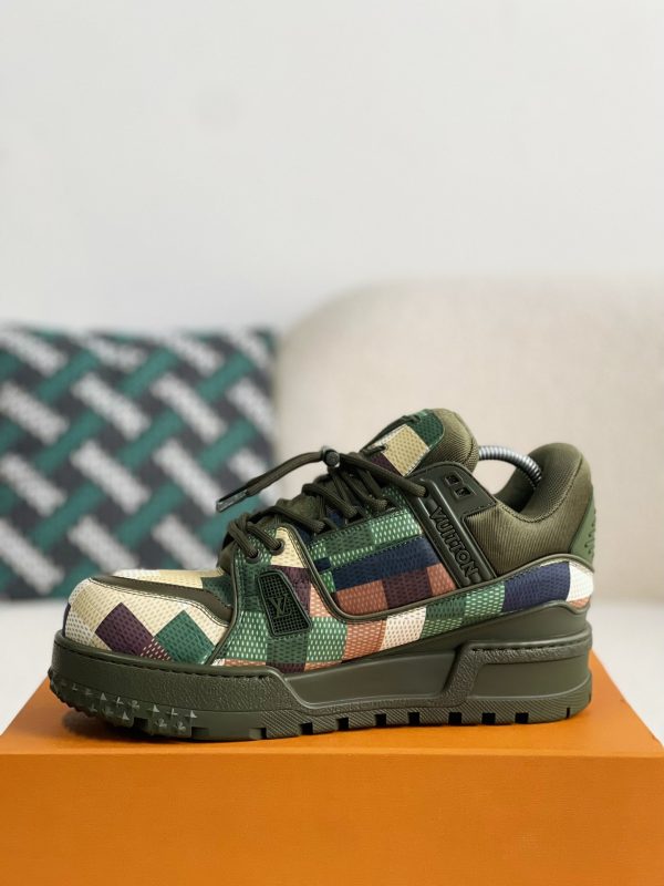 「#2834」LOUIS VUITTON TRAINER MAXI  SNEAKERS - Image 4