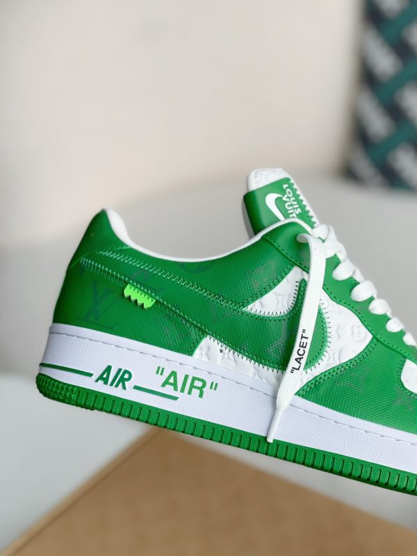 「#318」LOUIS VUITTON × NIKE AIR FORCE 1 Sneaker - Image 7