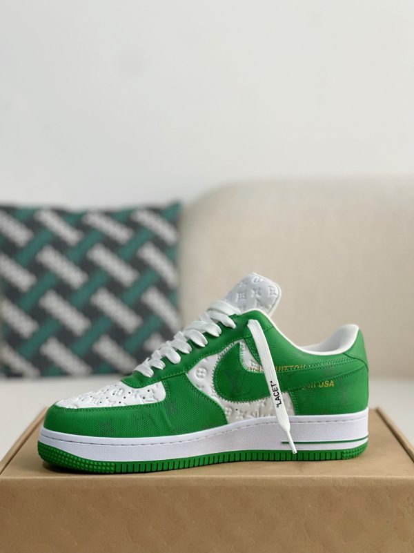 「#318」LOUIS VUITTON × NIKE AIR FORCE 1 Sneaker - Image 4