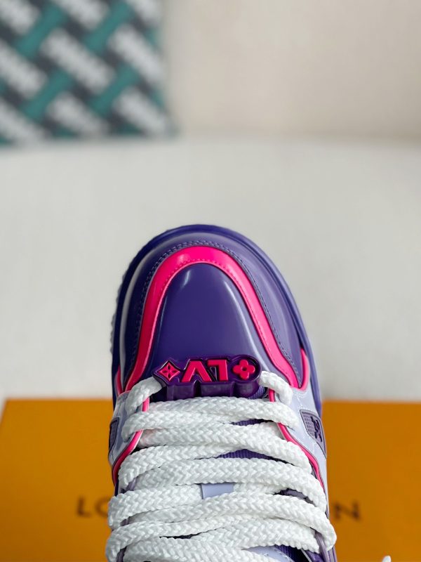 「#2912」LOUIS VUITTON TRAINER MAXI  SNEAKERS - Image 9