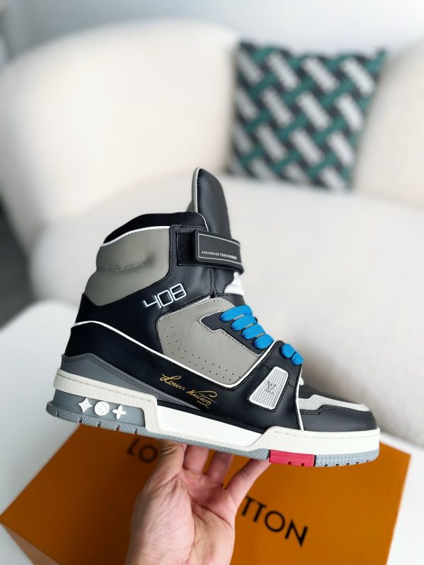 「#3105」LOUIS VUITTON TRAINER SNEAKERS - Image 6