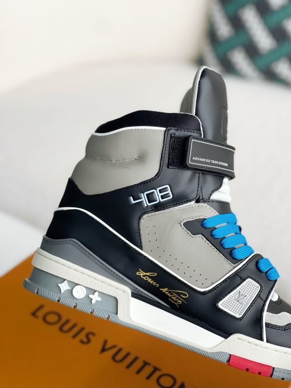 「#3105」LOUIS VUITTON TRAINER SNEAKERS - Image 7