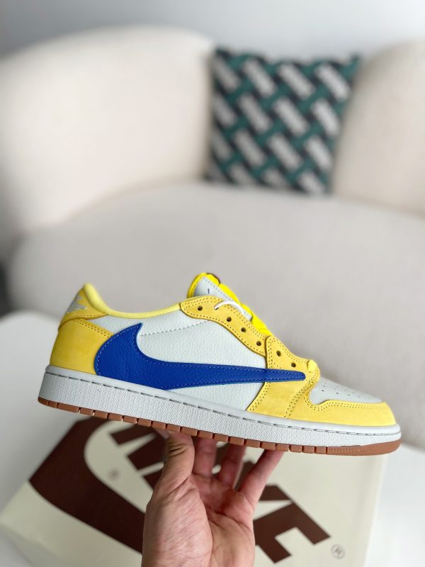 ¡¸#3107¡¹Travis Scott x Jordan Air Jordan 1 Low Golf 6.0 Sneakers - Image 5