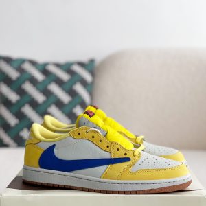 ¡¸#3107¡¹Travis Scott x Jordan Air Jordan 1 Low Golf 6.0 Sneakers