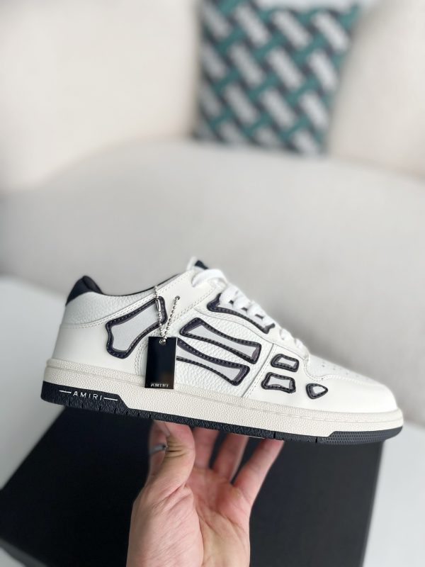 ¡¸#3109¡¹Amiri Bone Sneakers - Image 6