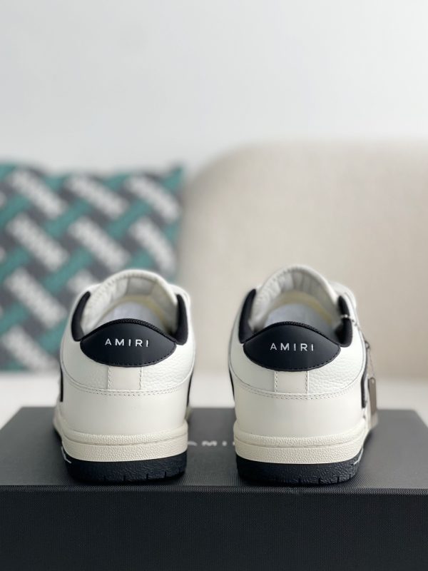 ¡¸#3109¡¹Amiri Bone Sneakers - Image 3