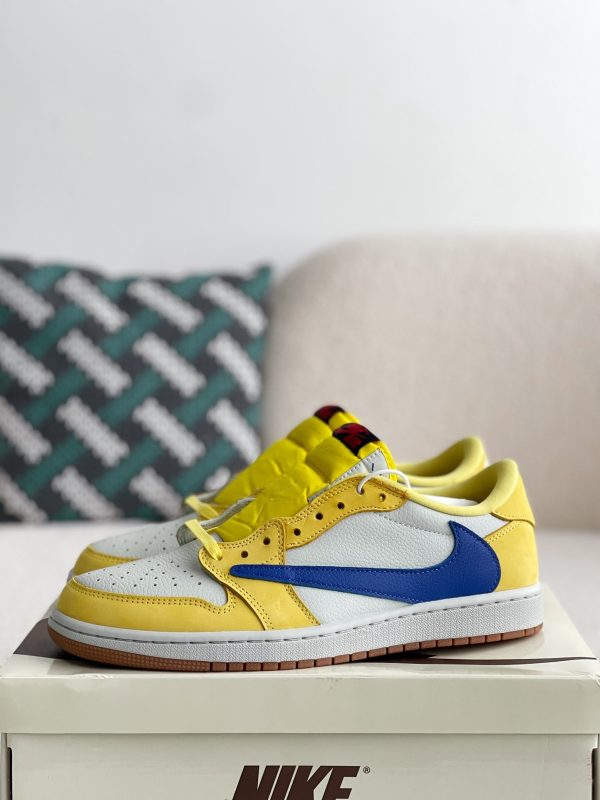 ¡¸#3107¡¹Travis Scott x Jordan Air Jordan 1 Low Golf 6.0 Sneakers - Image 2