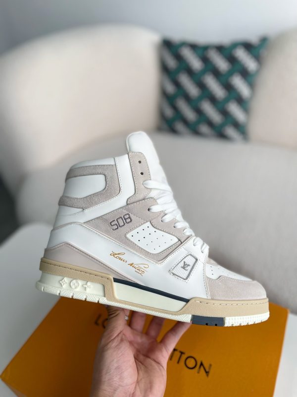 「#3112」LOUIS VUITTON TRAINER SNEAKERS - Image 6
