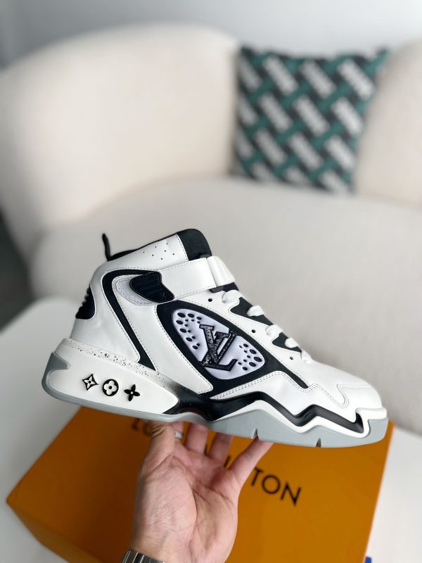「#3113」LOUIS VUITTON Trainer  Adjustable Mode Paste Sports Casual Shoes - Image 6