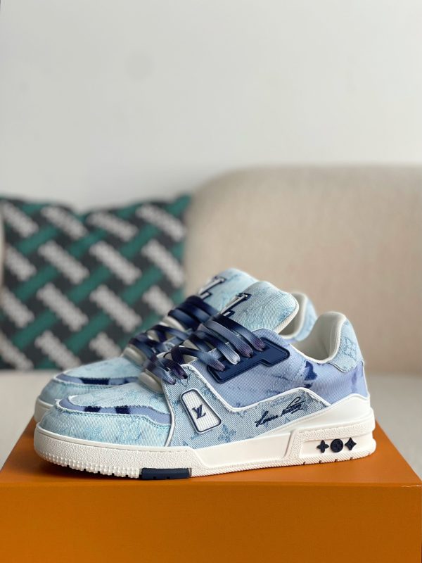 「#3140」 LOUIS VUITTON TRAINER SNEAKERS - Image 2