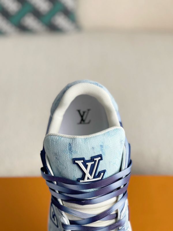 「#3140」 LOUIS VUITTON TRAINER SNEAKERS - Image 9