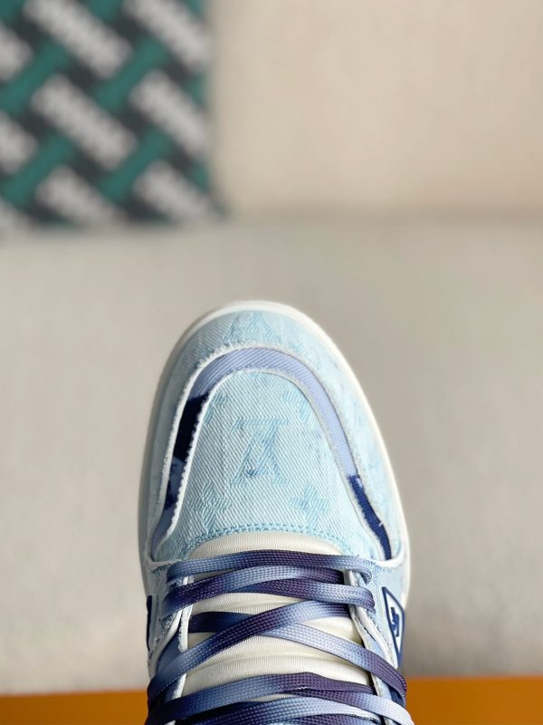 「#3140」 LOUIS VUITTON TRAINER SNEAKERS - Image 8