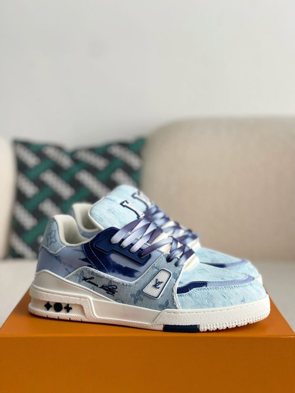 「#3140」 LOUIS VUITTON TRAINER SNEAKERS