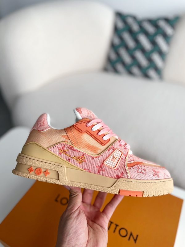「#3141」 LOUIS VUITTON TRAINER SNEAKERS - Image 6