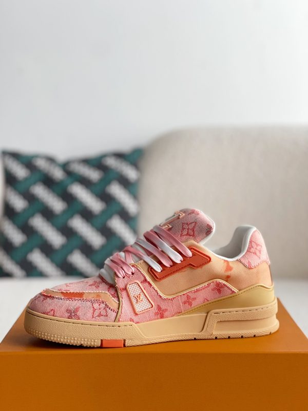 「#3141」 LOUIS VUITTON TRAINER SNEAKERS - Image 4