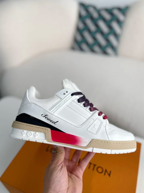 「#3142」 LOUIS VUITTON TRAINER SNEAKERS - Image 6