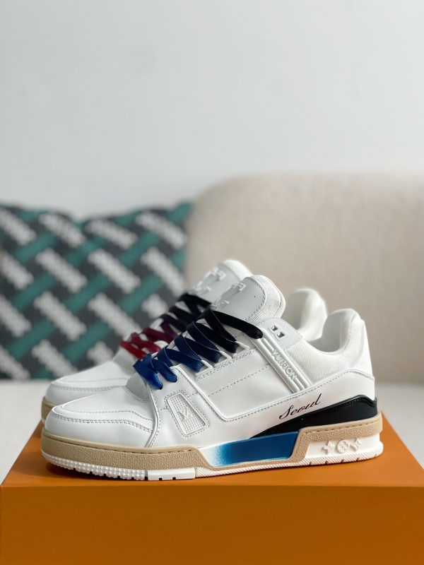 「#3142」 LOUIS VUITTON TRAINER SNEAKERS - Image 2