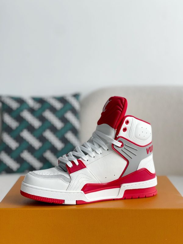 「#3199」LOUIS VUITTON TRAINER SNEAKERS - Image 4