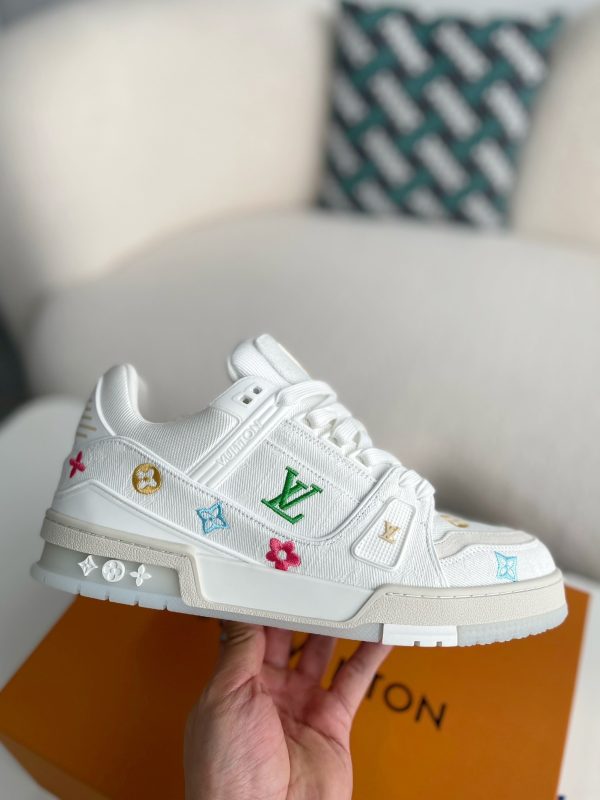 「#3229」 LOUIS VUITTON TRAINER SNEAKERS - Image 6