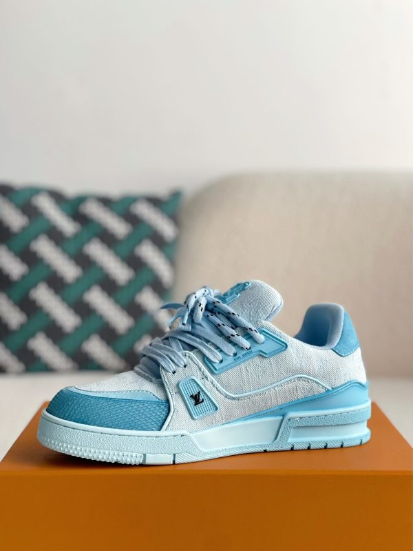 「#3238」 LOUIS VUITTON TRAINER SNEAKERS - Image 4
