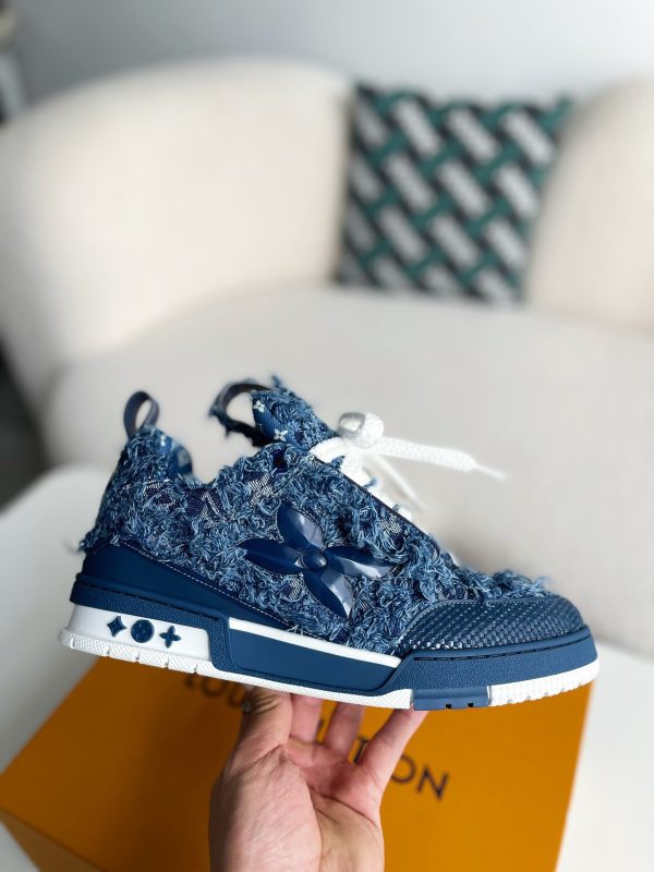 「#3254」 LOUIS VUITTON TRAINER SNEAKERS - Image 6