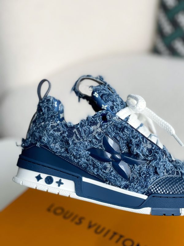 「#3254」 LOUIS VUITTON TRAINER SNEAKERS - Image 7
