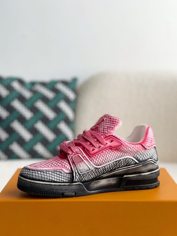 「#3313」 LOUIS VUITTON TRAINER SNEAKERS - Image 4