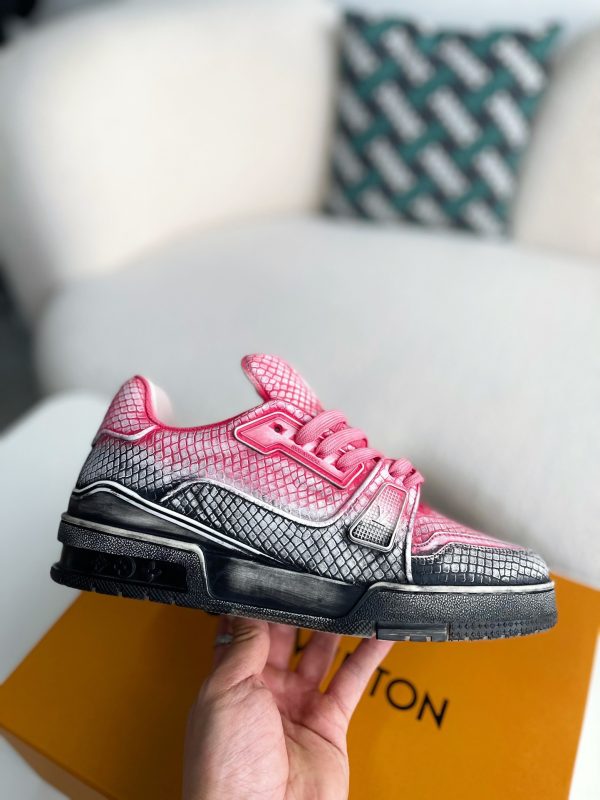 「#3313」 LOUIS VUITTON TRAINER SNEAKERS - Image 6